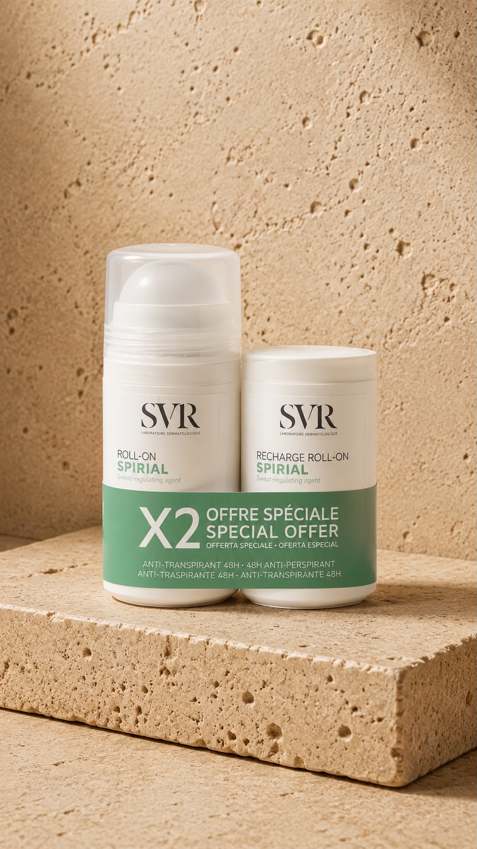 SVR Spirial 48h Roll-on 50ml + Ricarica - vista alternativa