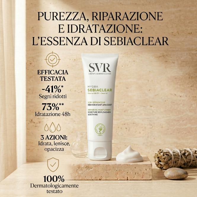SVR Sebiaclear Hydra Crema Riparatrice 40ml - vista alternativa