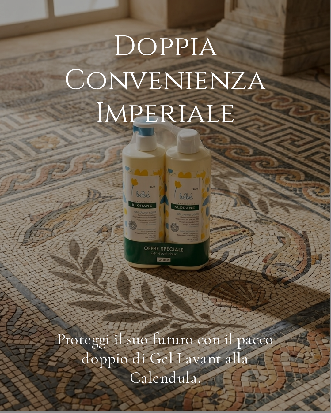 Klorane Neonato Gel Detergente Delicato 2x500ml - vista 3
