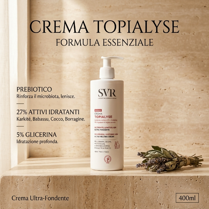 SVR Topialyse Crème Nourrissante 400ml
