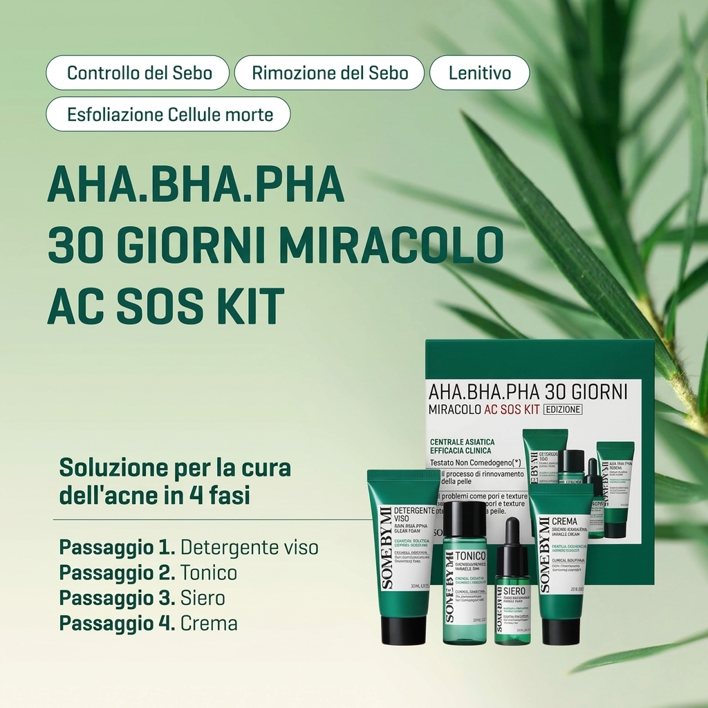 AHA∙BHA∙PHA 30 Days Miracle AC SOS Kit some by mi  - vista 2