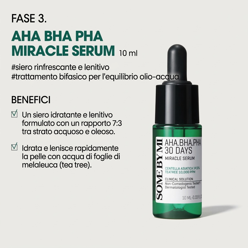 AHA∙BHA∙PHA 30 Days Miracle AC SOS Kit some by mi  - vista 5