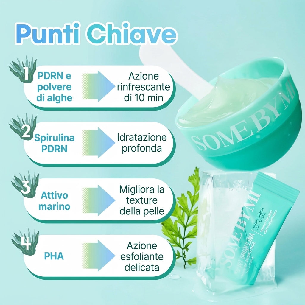 Spirulina PDRN Soothing Sherbet Mask - vista 2