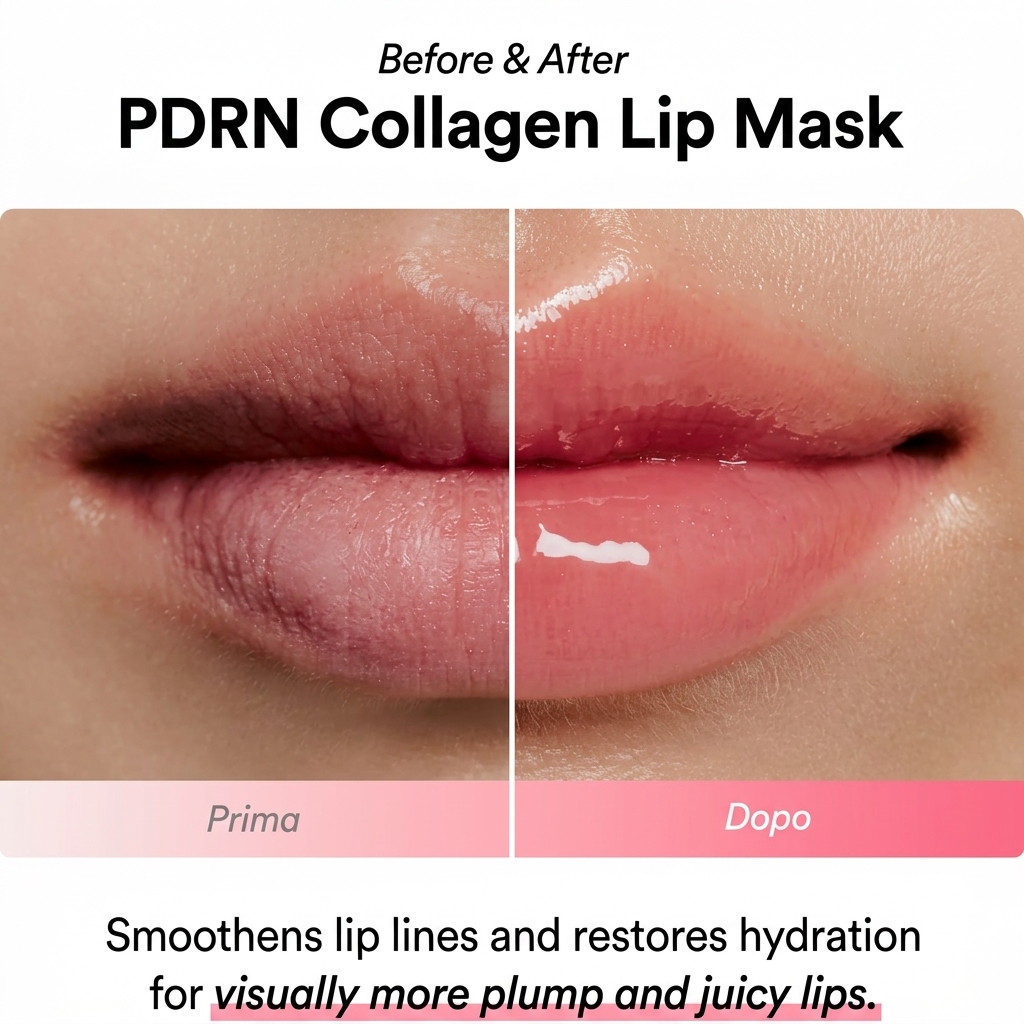 PDRN Collagen maschera labbra Glazed Jelly - vista 3