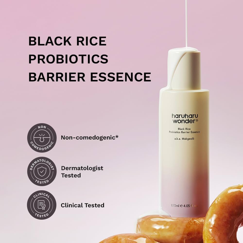 Haruharu Wonder Black Rice Probiotics Barrier Essence - vista 2