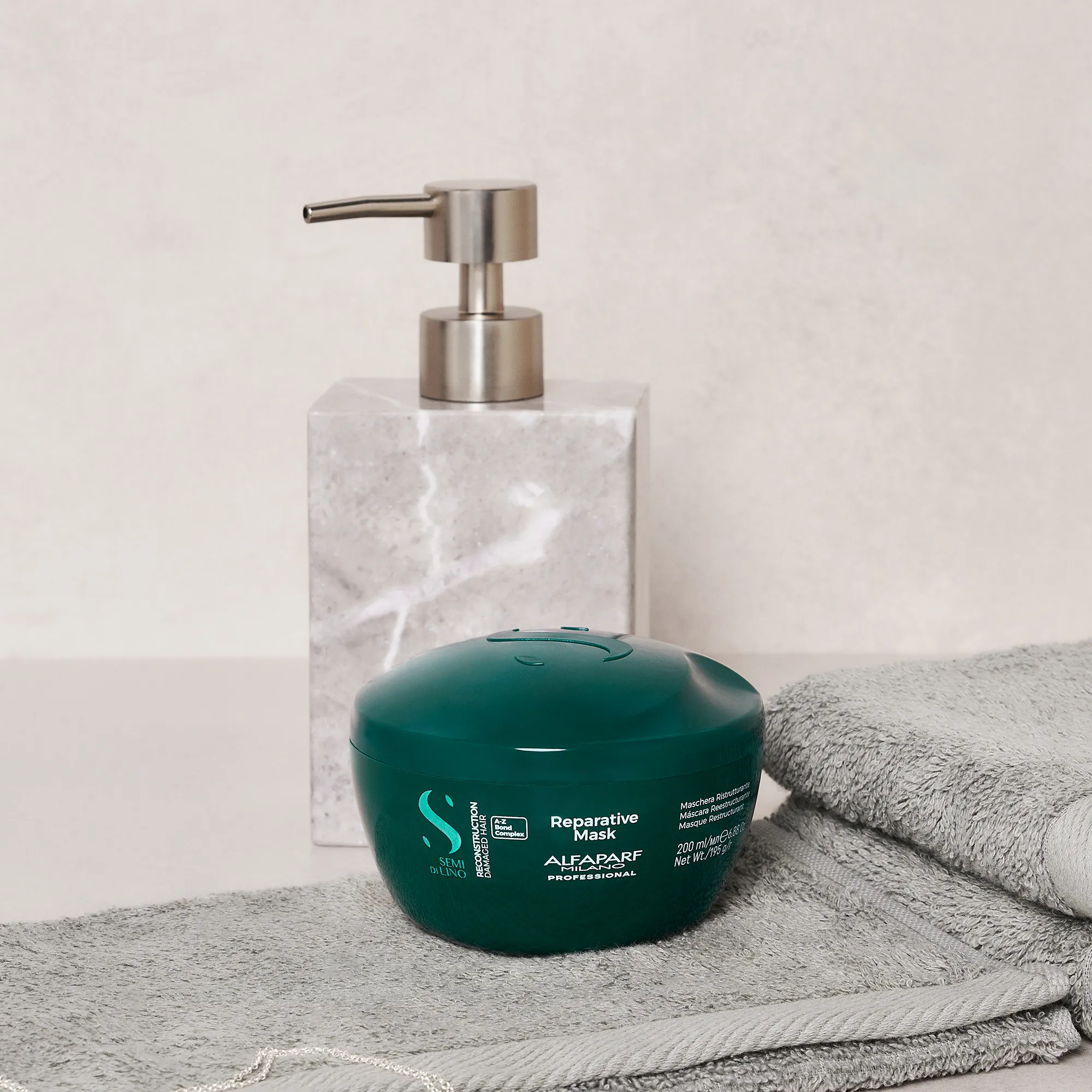 Alfaparf Milano Semi di Lino Reparative Mask - vista alternativa