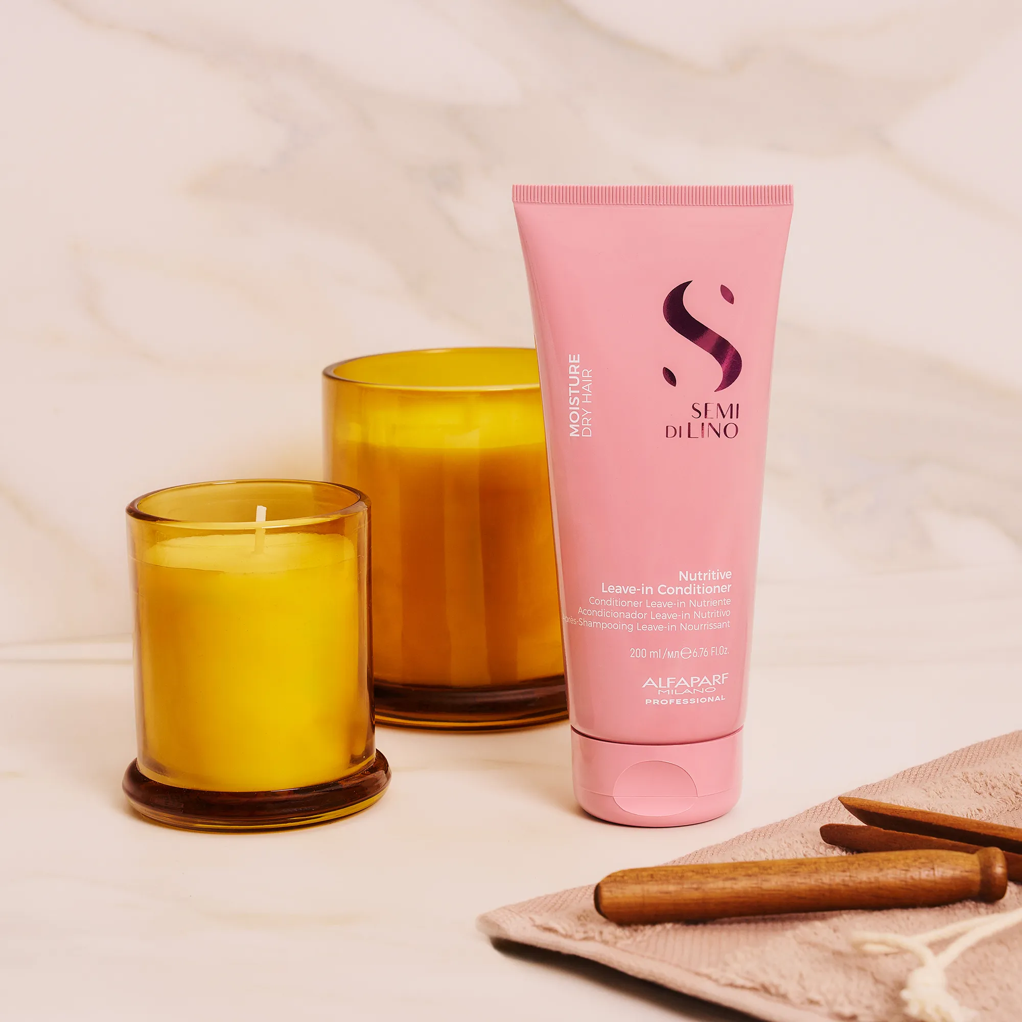 Alfaparf Milano Semi di Lino Nutritive Leave-in Conditioner - vista alternativa
